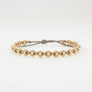 Bloom Armband 750 Gelbgold