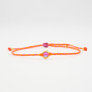 Summer Chrystal Armband Gelbgoldvergoldet