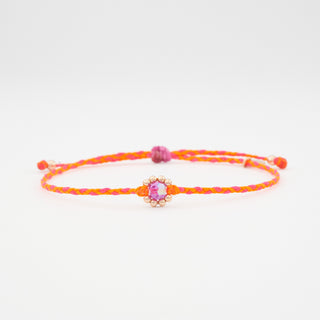 Summer Chrystal Armband Roségoldvergoldet
