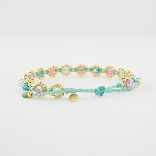 Bloom Chrystal Armband Gelbgoldvergoldet