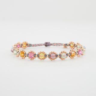 Bloom Chrystal Armband Roségoldvergoldet