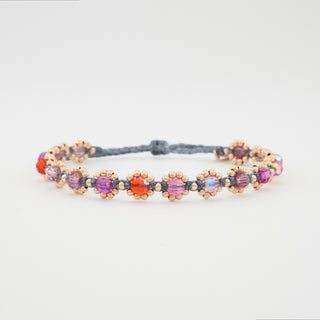 Bloom Chrystal Armband Roségoldvergoldet