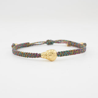 Buddha Armband 750 Gelbgold