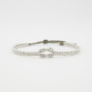 Connect Armband 750 Weißgold