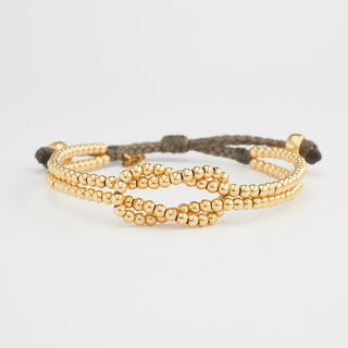 Big Connection Armband 750 Gelbgold