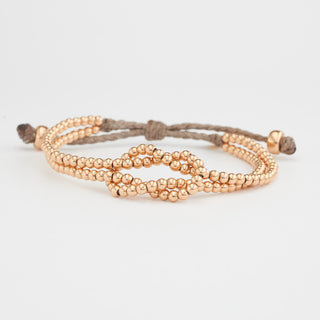 Big Connection Armband 750 Roségold