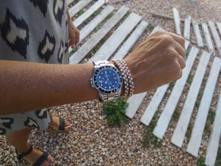 Luna Maxi Armband 750 Roségold