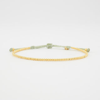 Luna Micro Pure Armband Gelbgoldvergoldet