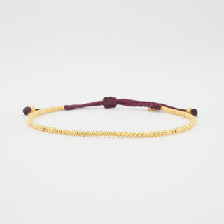 Luna Micro Pure Armband Gelbgoldvergoldet