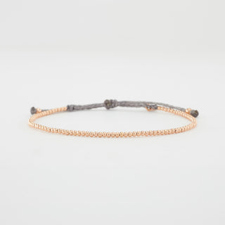 Luna Micro Pure Armband Roségoldvergoldet