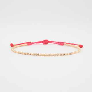 Luna Micro Pure Armband Gelbgoldvergoldet