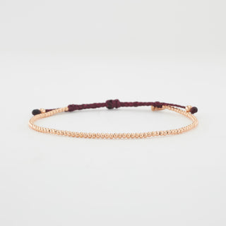 Luna Micro Pure Armband Roségoldvergoldet