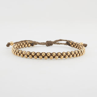Luna Mini Armband 750 Gelbgold