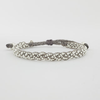 Luna Plait Uni Armband 925 Silber