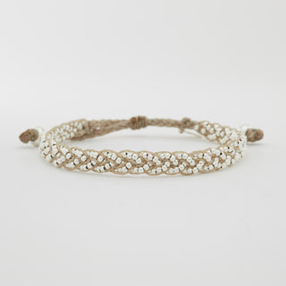 Luna Plait Uni Armband 925 Silber