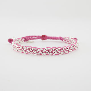 Luna Plait Uni Armband 925 Silber