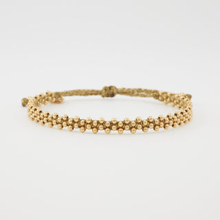 Pierrot Micro Armband 750 Gelbgold