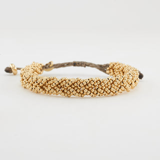 Reptile Armband 750 Gelbgold