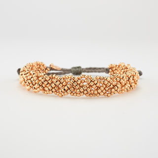 Venus Plait Double Armband 750 Roségold