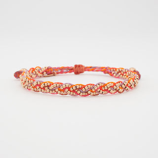 Luna Plait Special Armband Roségoldvergoldet