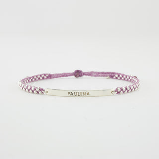 Luna Micro Namensarmband 925 Silber