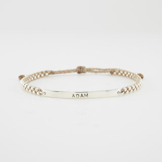 Luna Micro Namensarmband 925 Silber