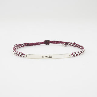 Luna Micro Namensarmband 925 Silber