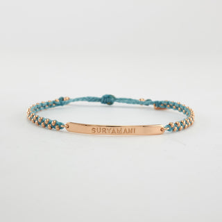 Luna Micro Namensarmband 750 Roségold