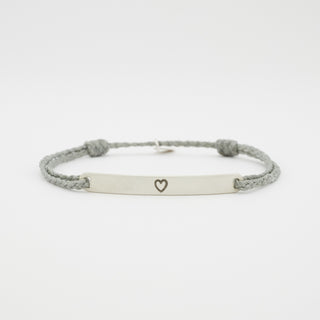 Namensarmband große Schrift 925 Silber