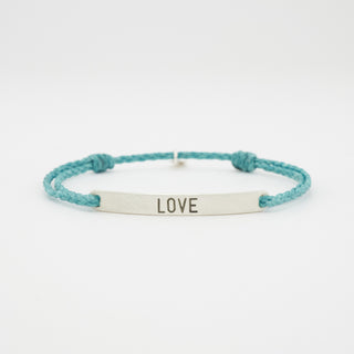 Namensarmband große Schrift 925 Silber