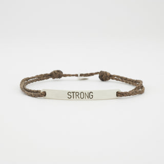 Namensarmband große Schrift 925 Silber