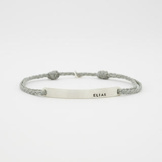 Namensarmband kleine Schrift 925 Silber