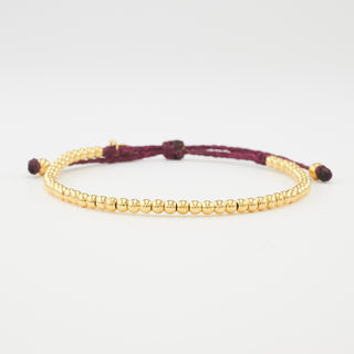 Luna Mini Pure Armband Gelbgoldvergoldet