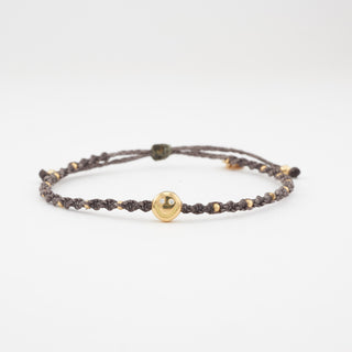 Happy Face Shiny Eyes Helix Armband 750 Gelbgold