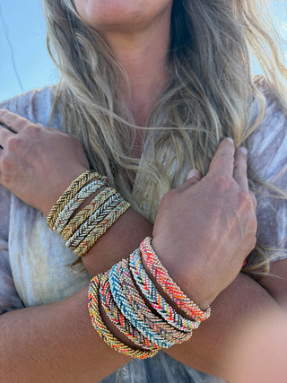 Reptile Special Armband Gelbgoldvergoldet